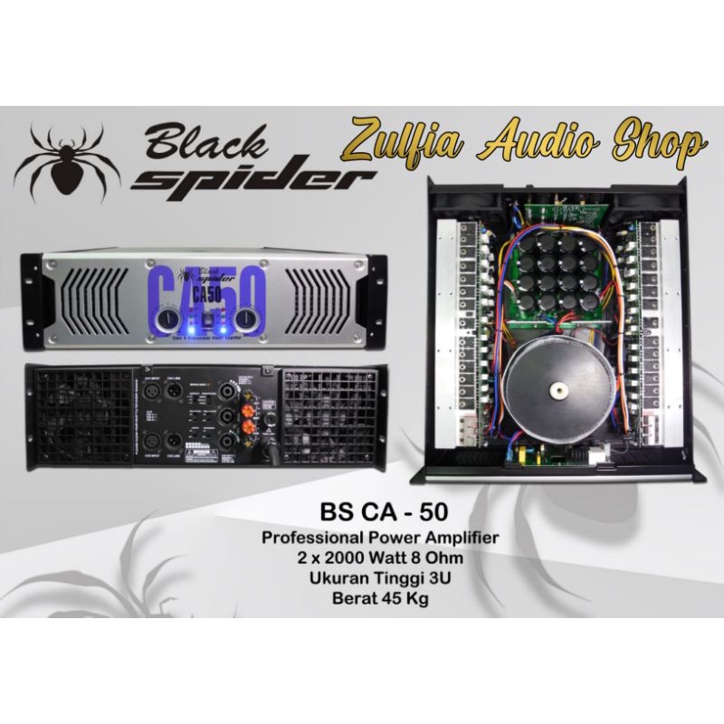 POWER CA 50 BLACK SPIDER CA 50 ORIGINAL