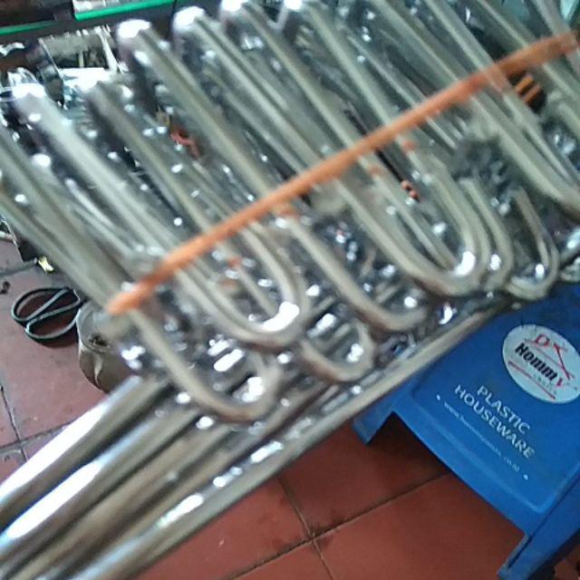 Hook Ram Besi Krom 20 Cm Stik Gantungan Cantelan Display Aksesoris Nafisa Hr 20