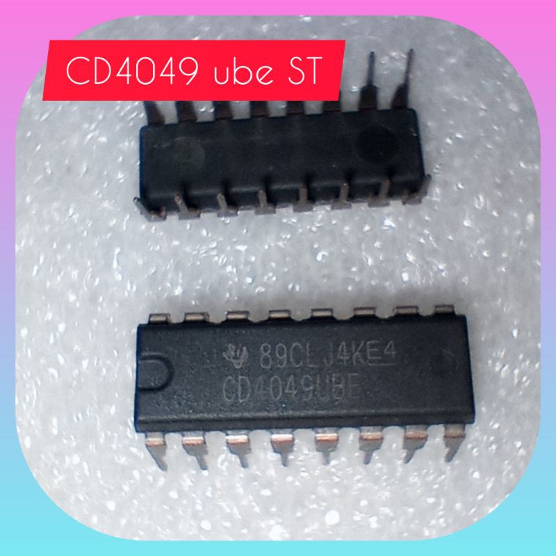 IC CD4049 CD 4049 TI GI