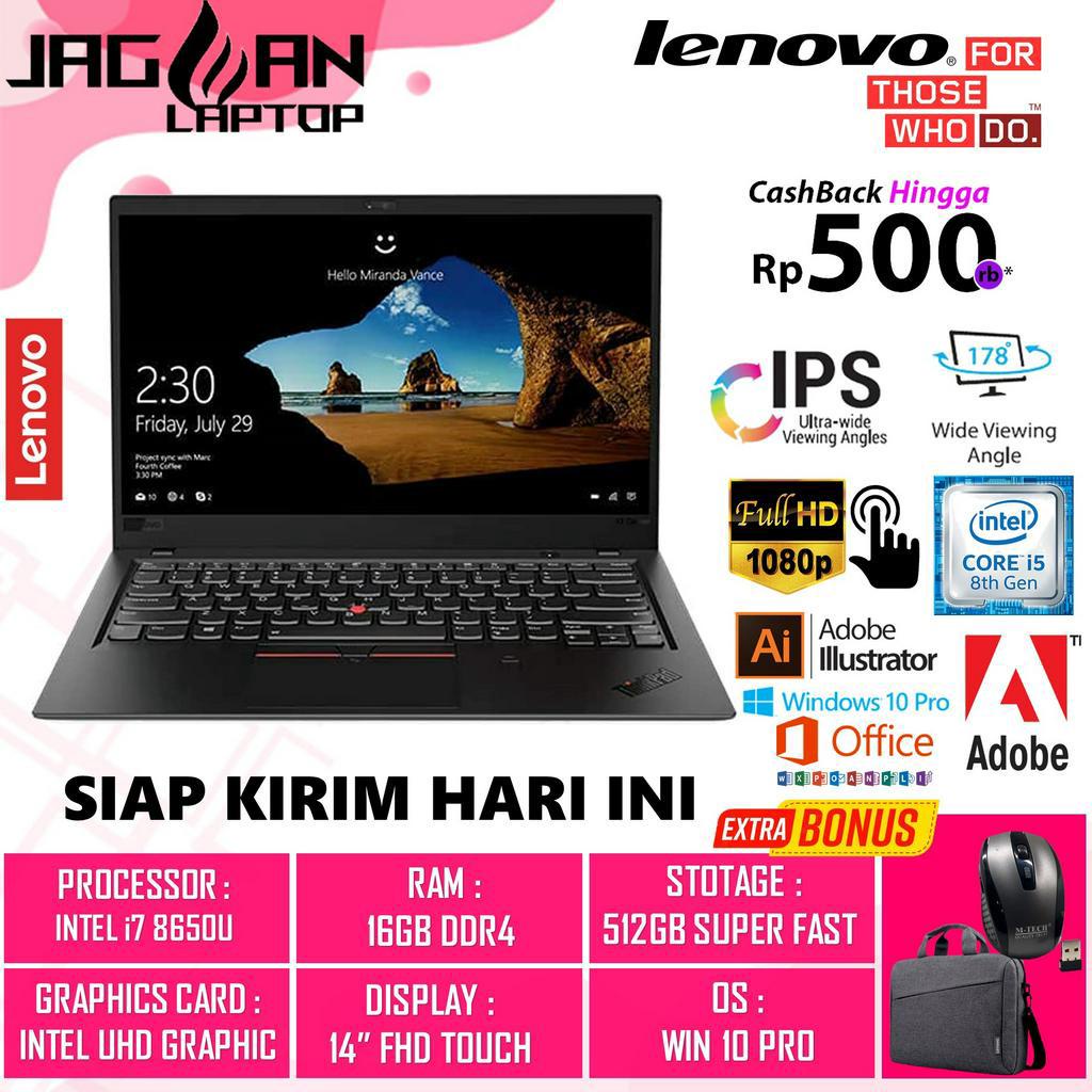 LAPTOP LENOVO LENOVO THINKPAD X1 YOGA INTEL I7 8650U 16GB 512GB 14&quot; FHD TOUCH WIN10PRO BLACK SECOND STYLUS PEN