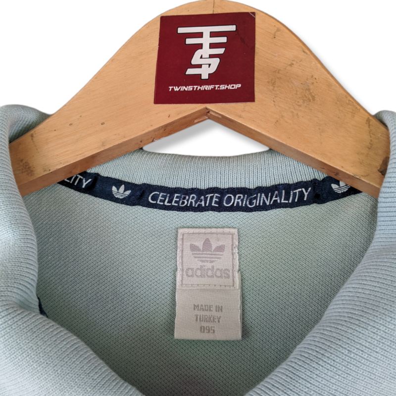 POLO SHIRT ADIDAS STRIPE VINTAGE | KAOS POLO ADIDAS | ADIDAS SECOND | ADIDAS VINTAGE