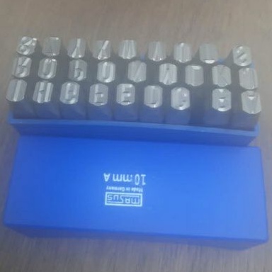 

Hurup ketok MASUS Germany 10 mm Stamp Punch Lettre set
