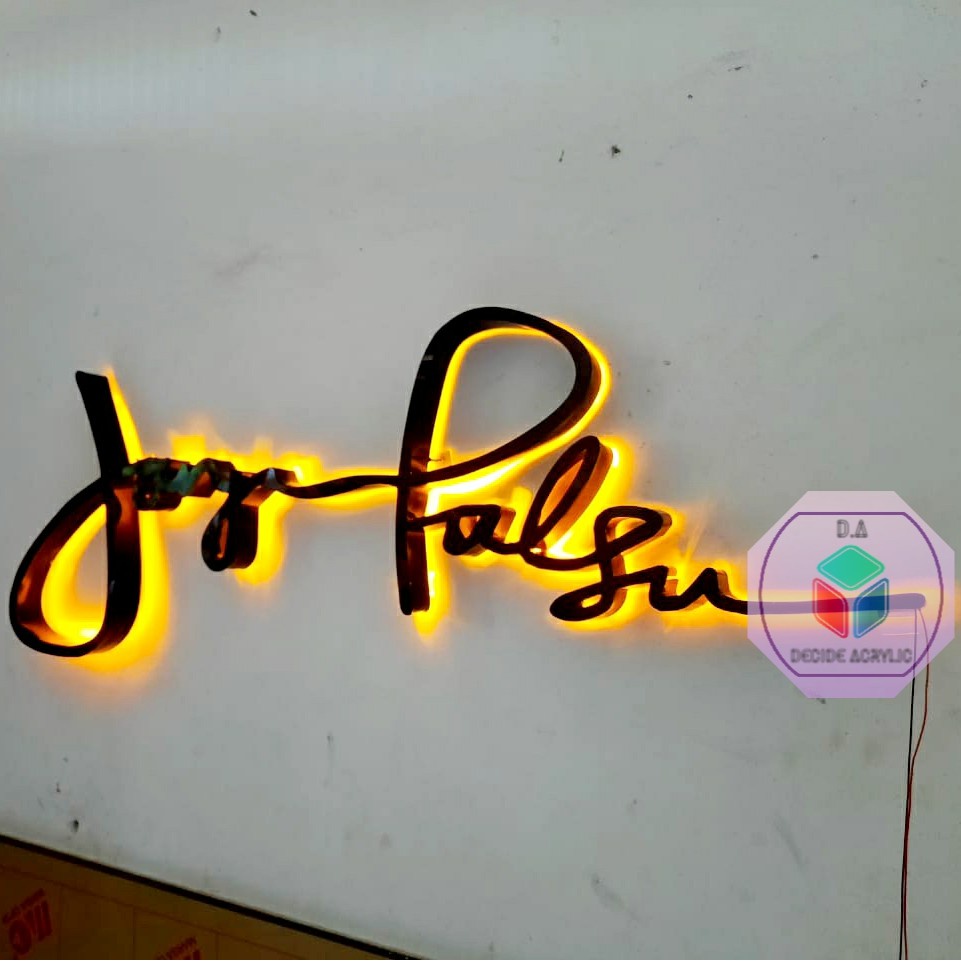 Jual Neon Box Letter Huruf Timbul Sambungan Shopee Indonesia