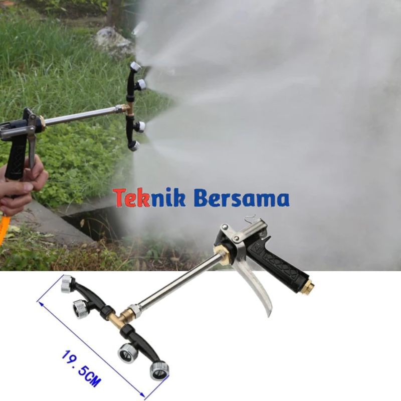 Stik sprayer 4 lubang nozzle stik kabut