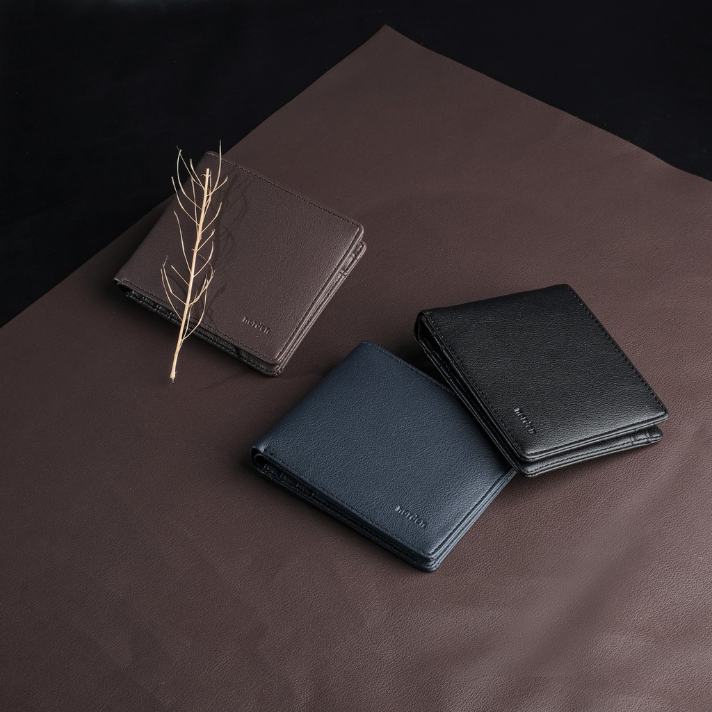 NORDEN - Oscar Bifold Mens Leather Wallet Dompet Lipat Kulit Pria Cowok Original Branded 100% Keren Premium Distro - Dompet Kulit Pria - Leather Wallet