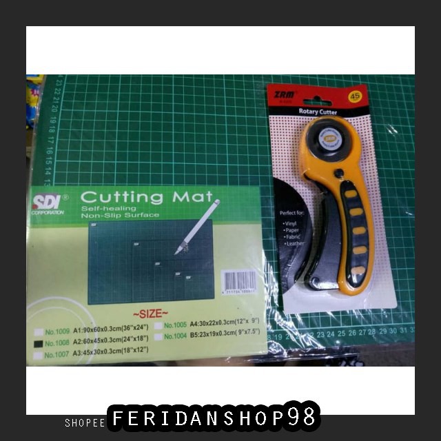 

BT860 CUTTING MAT A2 BEST ROTARY CUTTER MURAH BY FERIDANSHOP98
