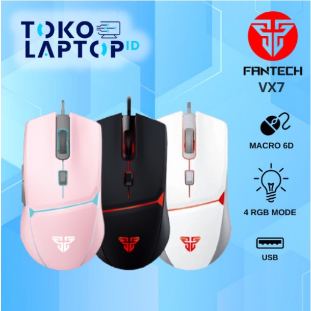 Fantech VX7 Crypto RGB Macro Gaming Mouse