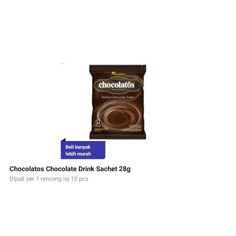 

chocolatos chocolate drink schet