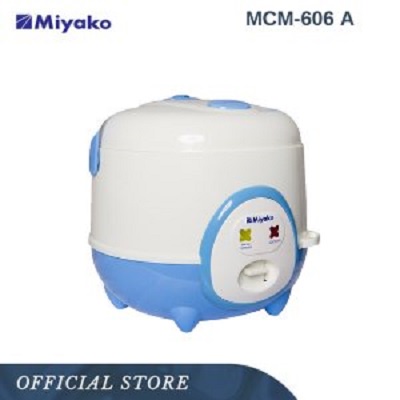 Miyako Rice Cooker Mini 0.6 Liter 3 in 1 - MCM606A