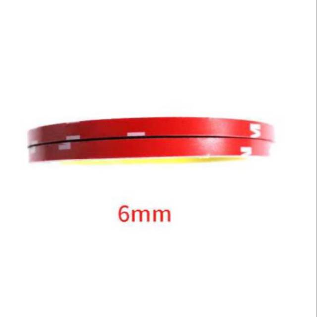 

Lakban Selotip Double Tape 3M 1 pcs SC-3M Merah 3m × 6mm