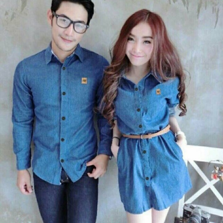 FWG - COUPLE VALDAY / BAJU PASANGAN WANITA / COUPLE BAJU DAN WANITA / BAJU PASANGAN