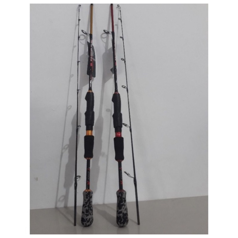 joran spining fugu tamiko II bahan carbon solid paking pipa pvc