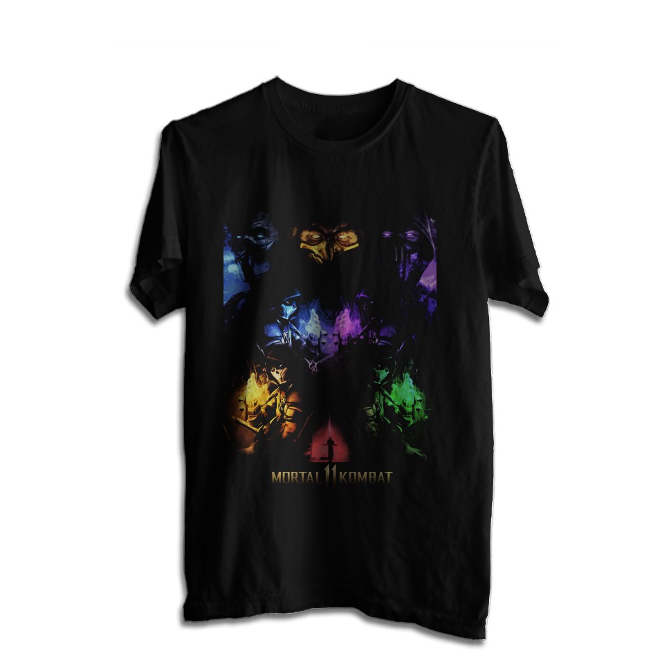 KAOS MORTAL KOMBAT TSHIRT FILM MORTAL KOMBAT 11