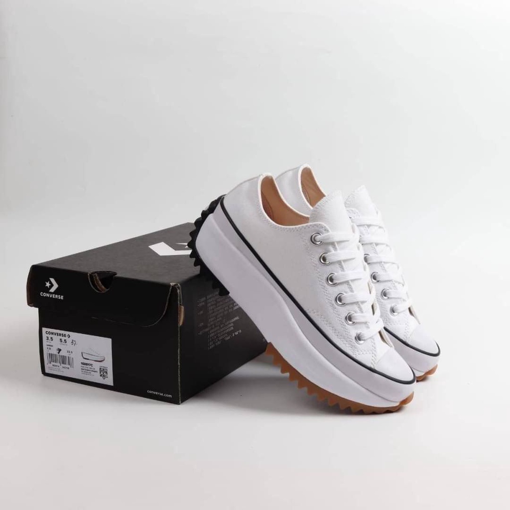 Converse Run Star Hike Low White