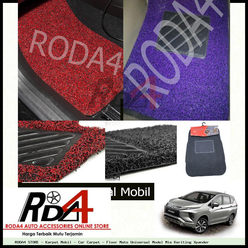 Karpet Mobil - Car Carpet - Floor Mats Universal Model Mie Keriting Xpander