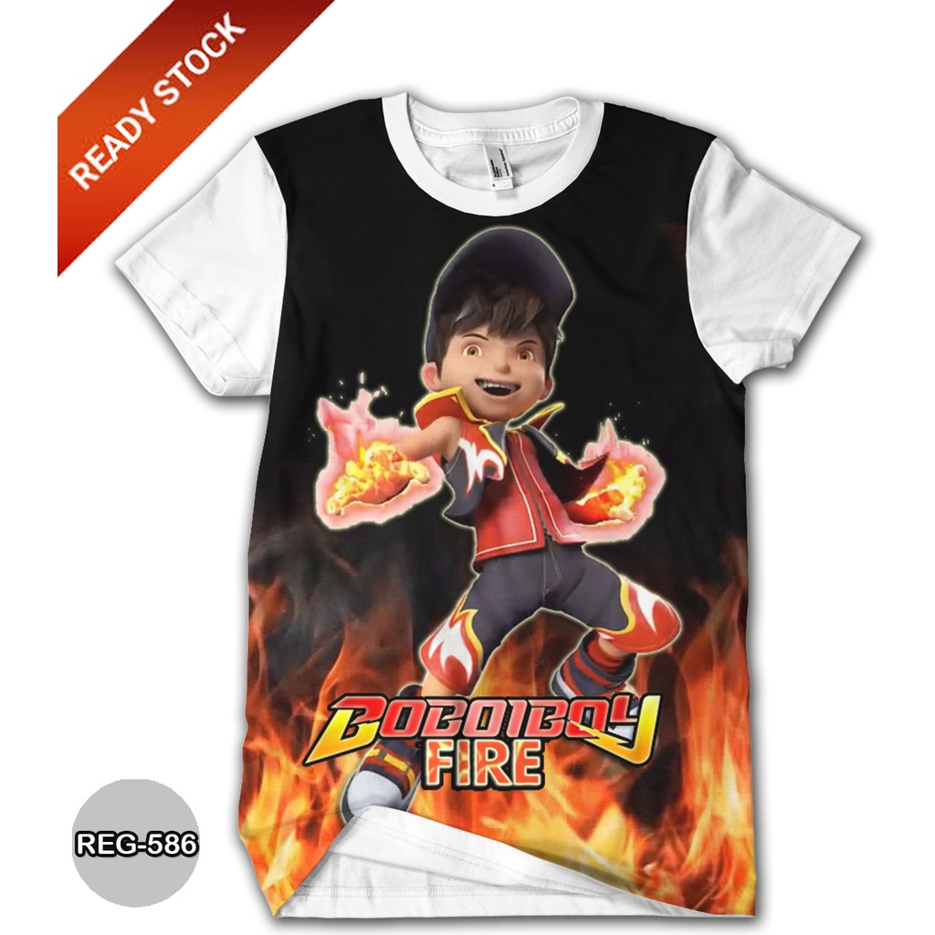 Kaos BOBOIBOY Kaos 3D Anak dan Dewasa Karakter BOBOIBOY REG-586