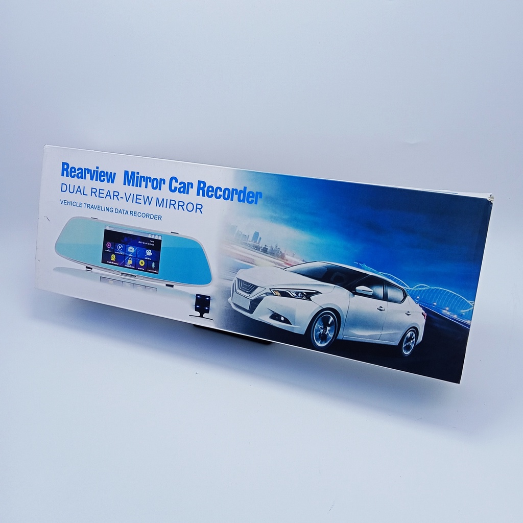 [WS] Camera CCTV Mobil Full HD 1080P 7inch Touch Screen Dual Camera