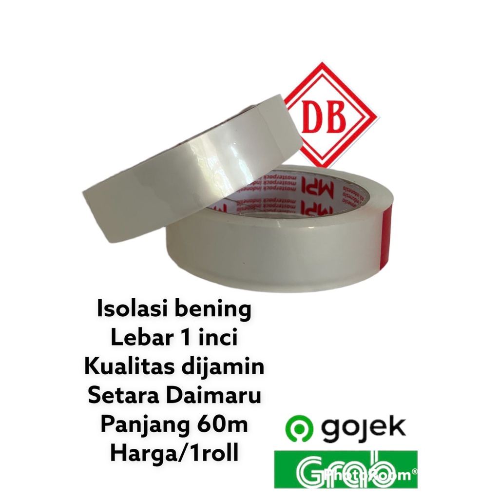 

DB ISOLASI BENING 1 INCH/24MM/SOLATIP BENING/KUALITAS DAIMARU MPI/