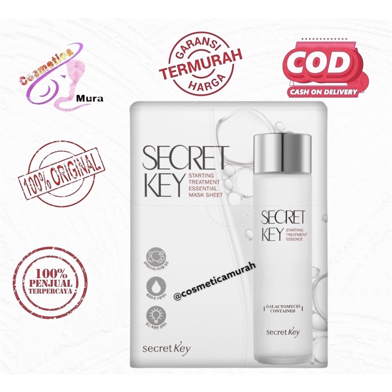 secret key sheet mask original // best masker secret key