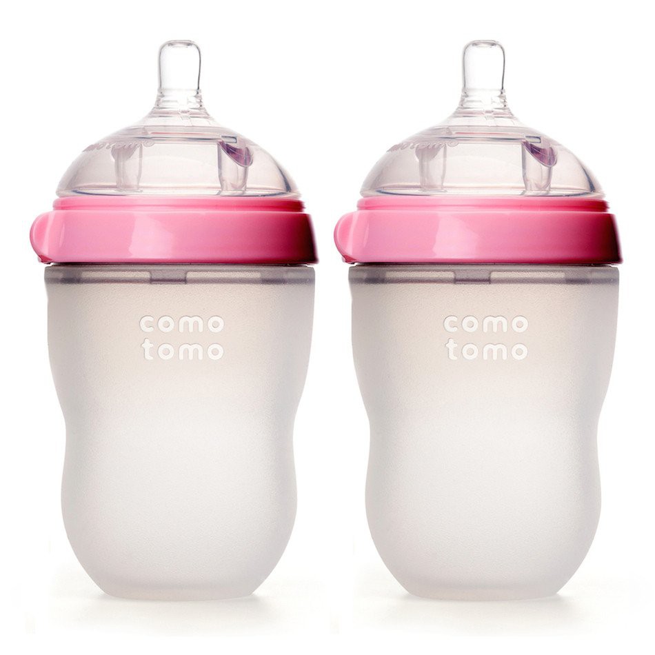 Comotomo twin 250 ml - the best silicone baby bottle como tomo