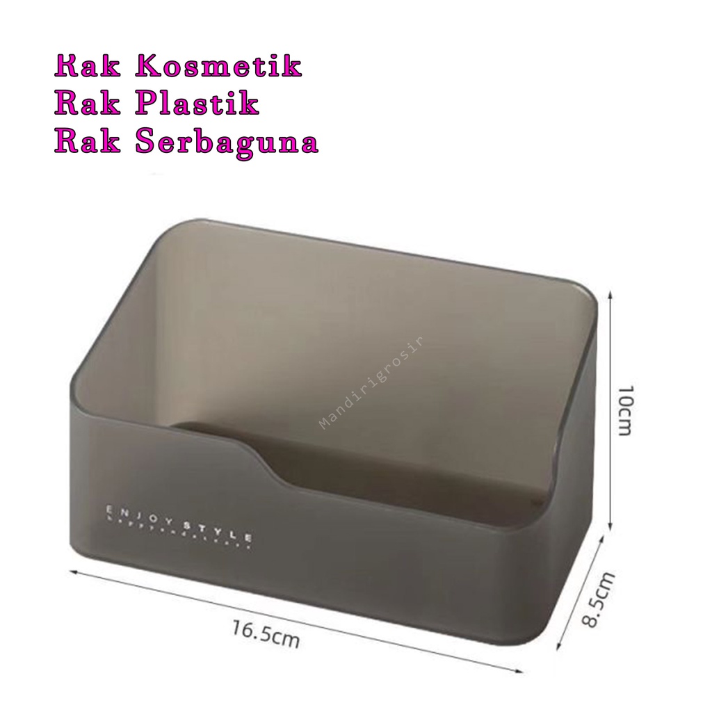 Rak Plastik * Rak Kosmetik  * Rak Serbaguna * Uk 16.5x8.5cm