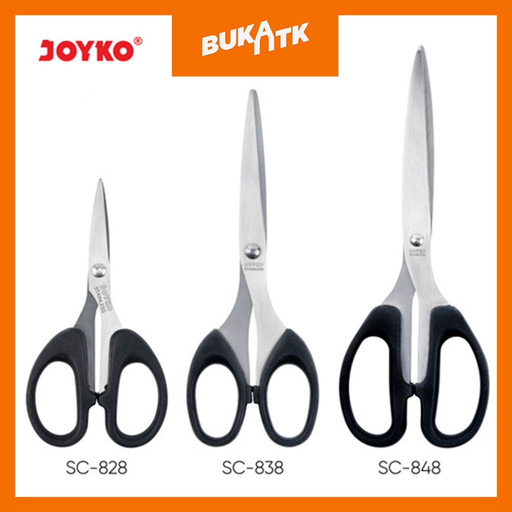 

Scissors / Gunting Kecil Sedang Besar JOYKO / KENKO SC-828 / SC-838 / SC-848