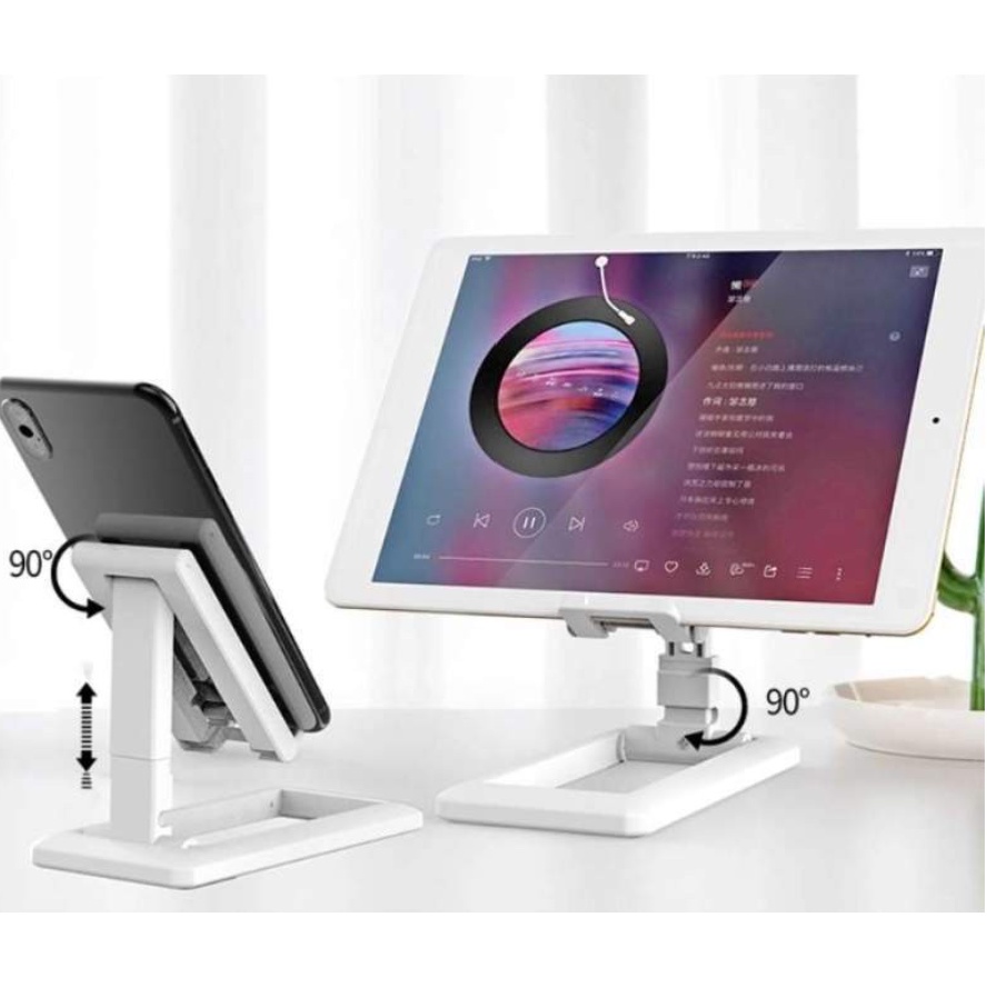 BAJ FOLDING DESKTOP Support Stand HD28 Universal Phone Holder L305 TATAKAN HP DI MEJA HOLDER HP SS183