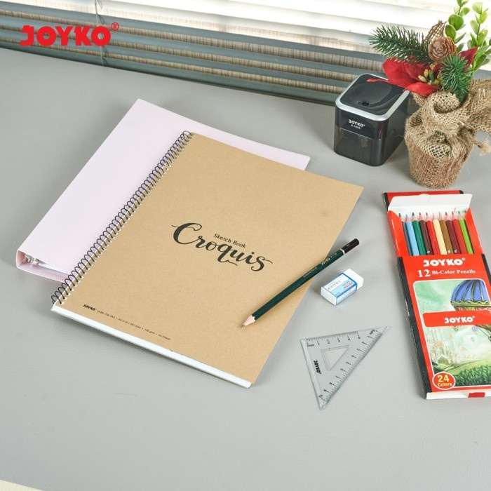 Joyko Sketch Book SKBK-706 Buku Sketsa Gambar Kertas Polos 100gsm ORI-1