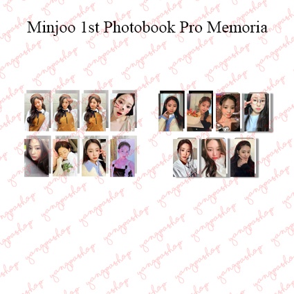 [READY / SET] MINJU PRO MEMORIA PHOTOBOOK PHOTOCARD FAN MADE UNOFFICIAL YANGPASHOP IZ IZONE IZ*ONE I