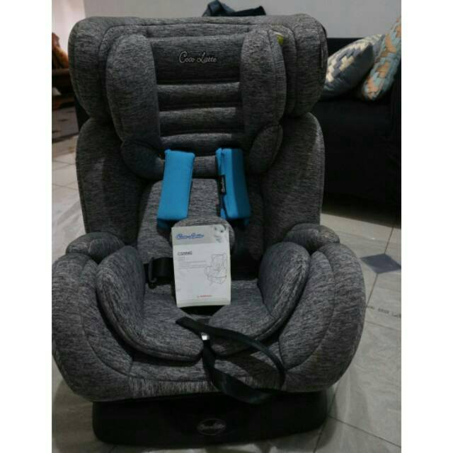 Preloved Coco Latte Car Seat Gray Tipe Cs888e Shopee Indonesia
