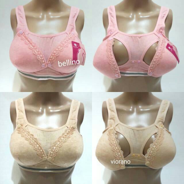 Bra Menyusui Kemben 2 Kancing Bukaan Size 36-42 By Belbra