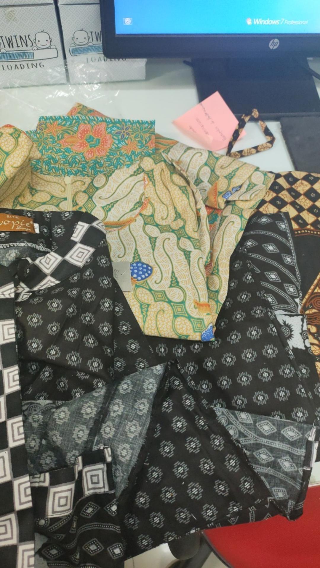 Batik Tunik Monika Parang Modern