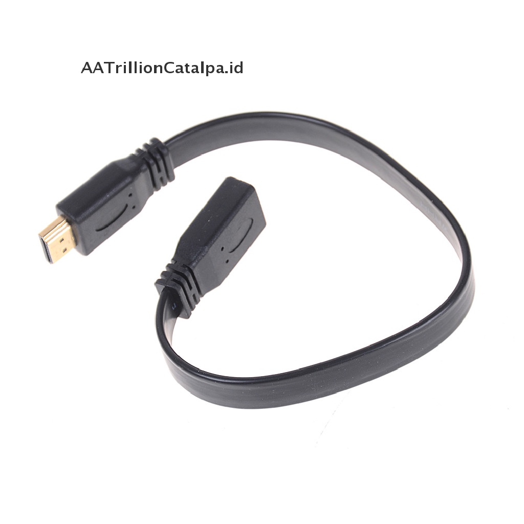 (AATrillionCatalpa) Kabel Extension HDMI Female Ke Male Panjang 30cm