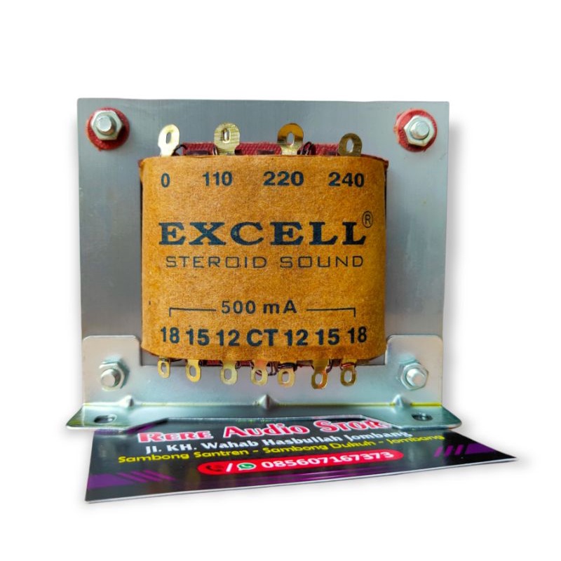 Trafo EXCELL Murni 5A Besar CT 45V Travo Original