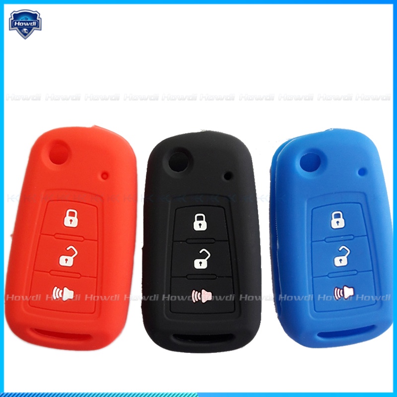 ☆Eksklusif☆Cover Kunci Remote Mobil Bahan Silikon Dengan Logo Gantungan Kunci Untuk Proton Preve SuprimaS Persona