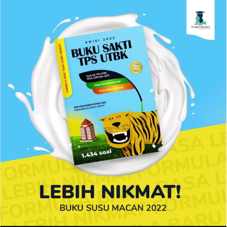BUKU SAKTI TPS UTBK/SUSU MACAN/SBMPTN  2022