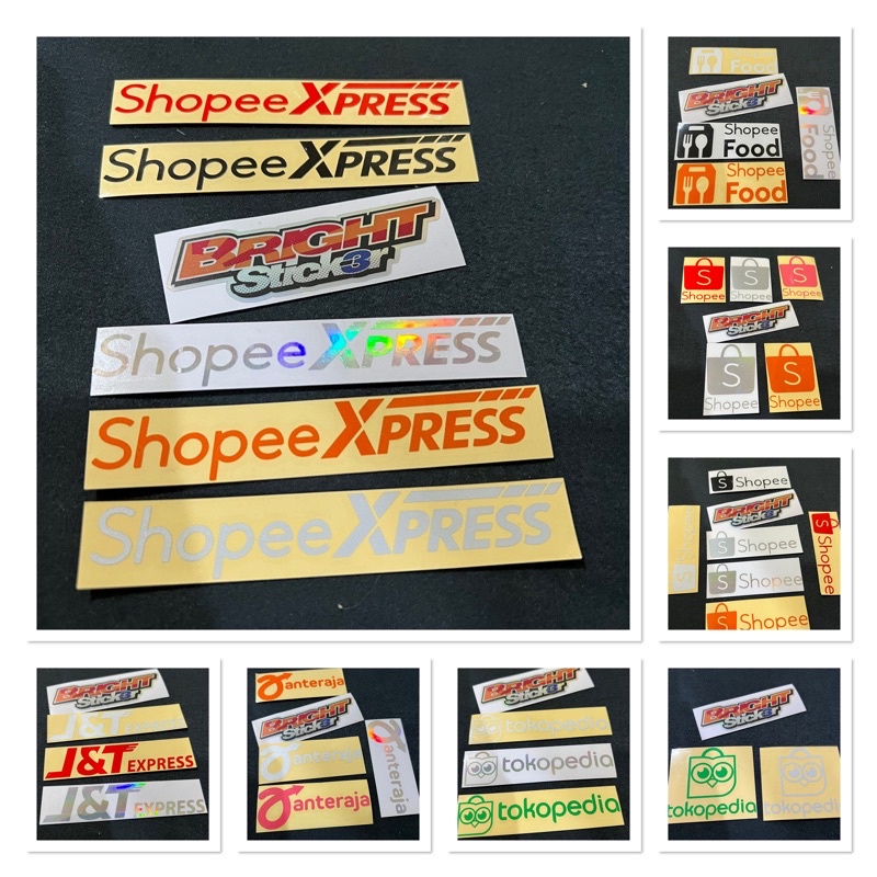 STICKER STIKER E-COMMERCE MARKET CUTTING