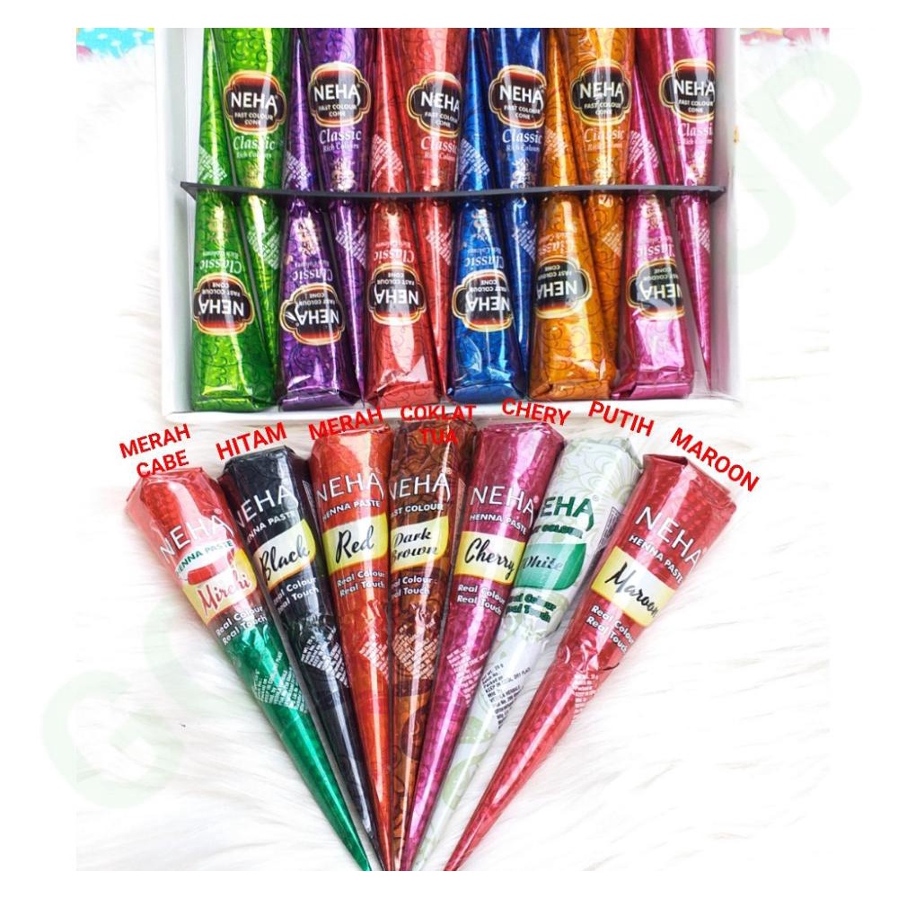 HENNA CONE PAINTING HARGA GROSIR