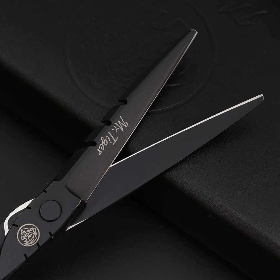 Gunting Rambut Professional Barber Hairdressing Scissors /Gunting Sasak Rambut Set Profesional Jepang Salon Stainless Steel Babershop Sila Hitam Original / Gunting Potong Pemotong Penipis Pangkas Rambut / Alat Potong Rambut / Gunting Cukur Pencukur Rambut