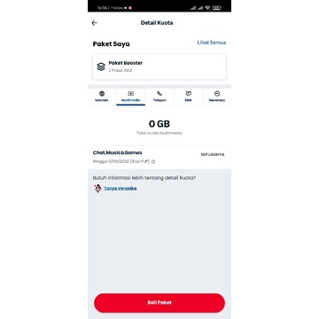 Ekstra Unlimited Telkomsel 11 - 09 - 2022