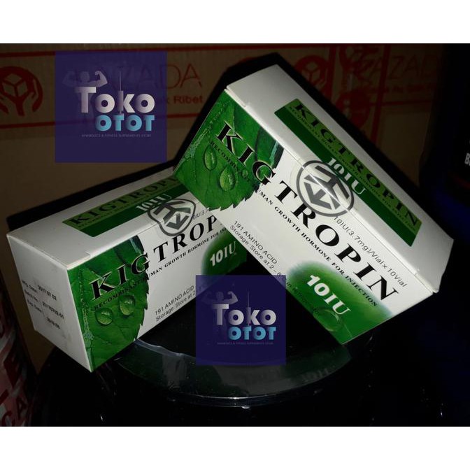 ECER ECERAN 1 Vi al 10iu Kigtropin kig tropin HGH Human Growth Hormone