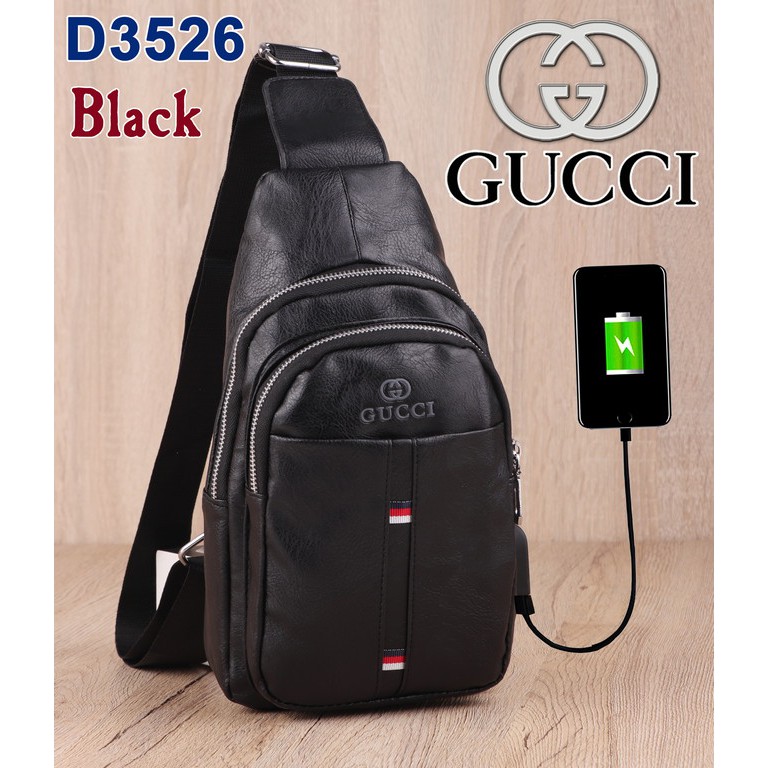 CK04 Bag Selempang Gucci D3526 / TAS PRIA TAS IMPOR