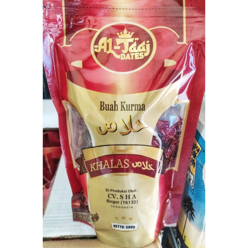 

KURMA 20BUNGKUS - KURMA KHALAS AL TAAJ DATES - BUAH KORMA KURMA 20PACK