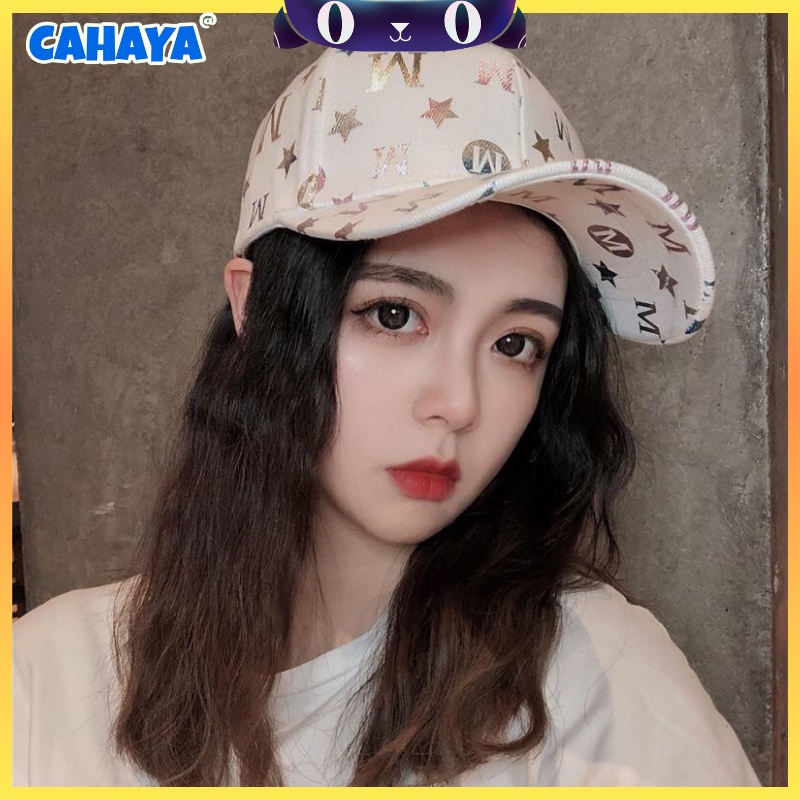 CAHAYA Topi Wanita Topi Fashion Gaya Jepang dan Korea Baru Topi Baseball Import A1