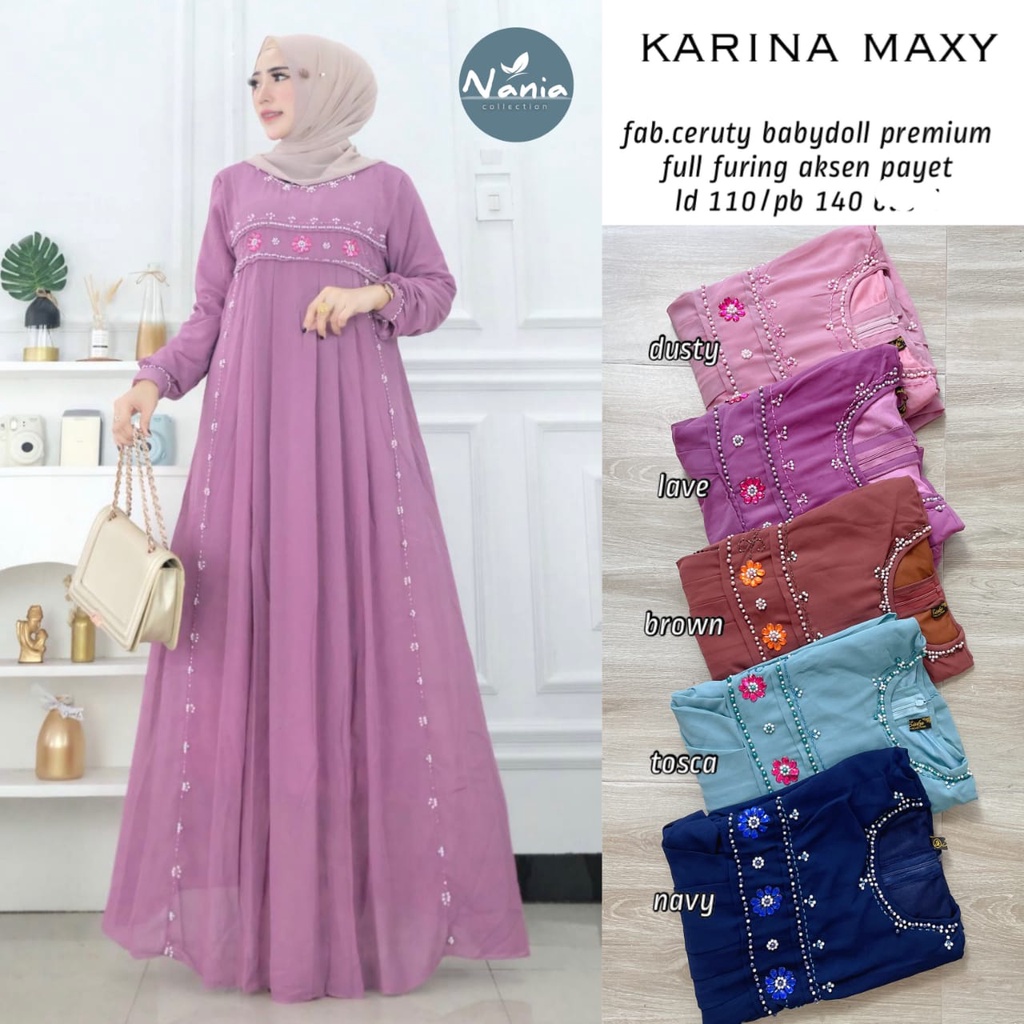 KARINA MAXI DRESS ORIGINAL NANIA