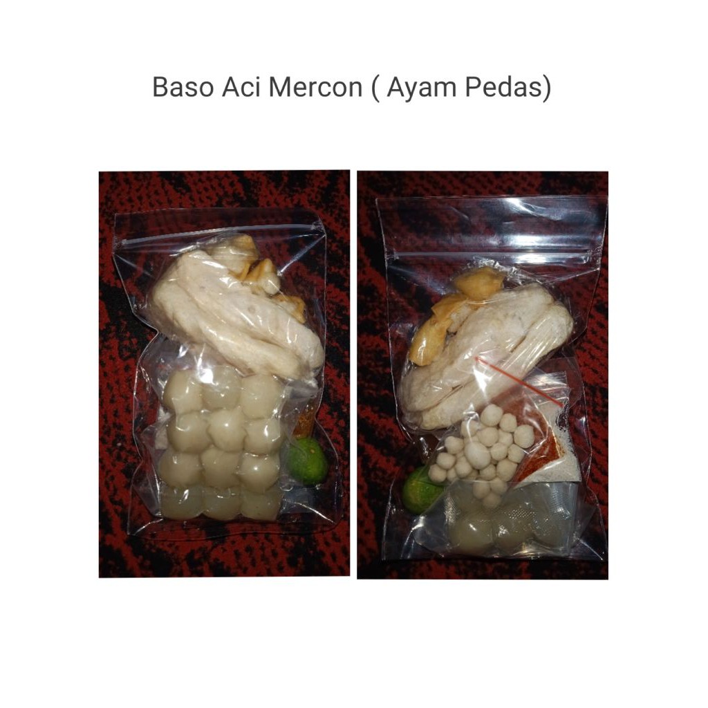 

Baso Aci Mercon (Ayam Pedas)