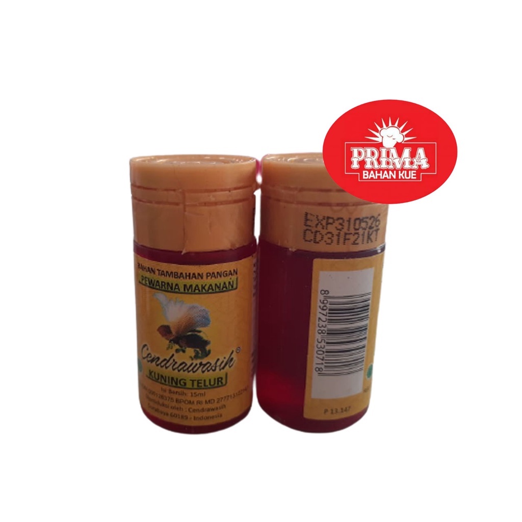 

SUMBA CENDRAWASIH KUNING TELUR 15 ML ( ISI 3 PCS)