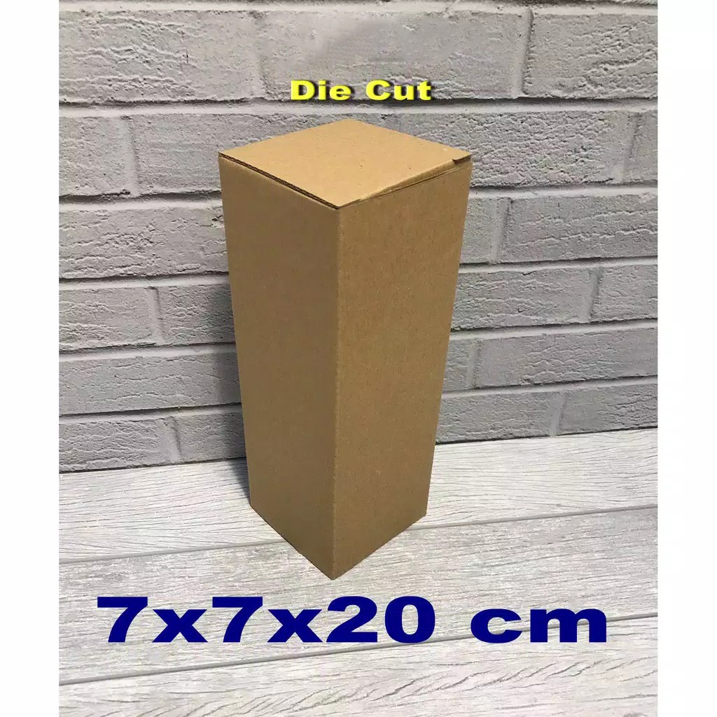 

Kardus 7 x 7 x 20 cm.......Die Cut