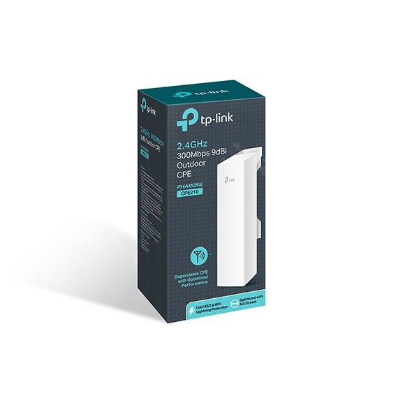 Tp-link CPE210 2,4GHz 300Mbps 9dBi outdoor CPE Original Garansi Resmi 2 Tahun