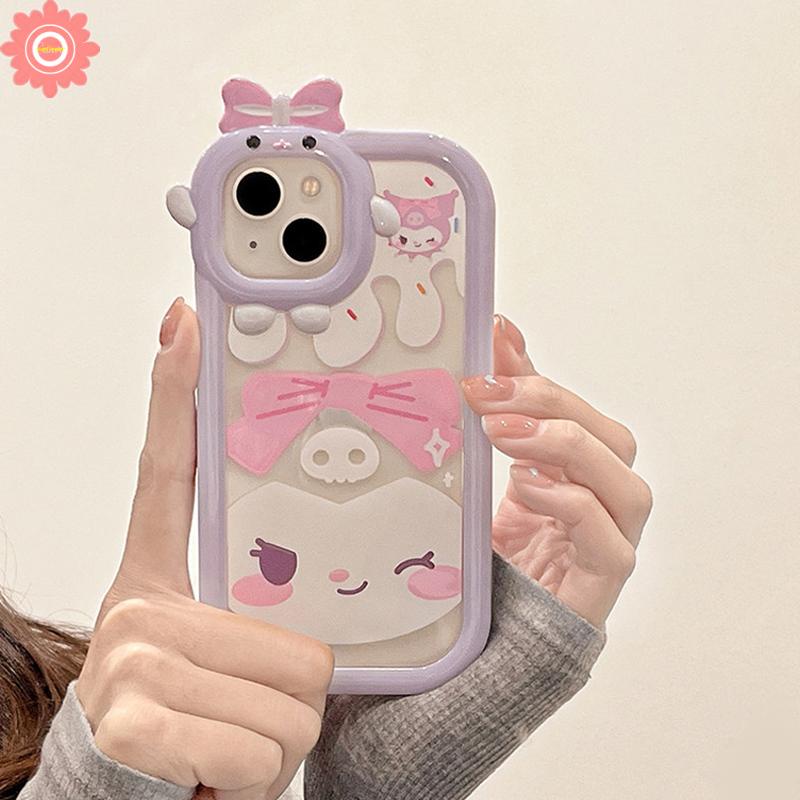 Soft Case TPU Motif Kartun Kulomi Monster Untuk IPhone 7 8 Plus 13 12 11 14 Pro MAX 14 Plus 6 6S XR X XS MAX SE 2020